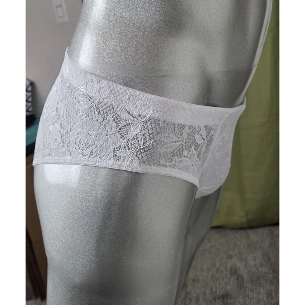 Cosabella Never Say Never Lace Brief White Underwear Soft Stretch‎ Comfort S NEW